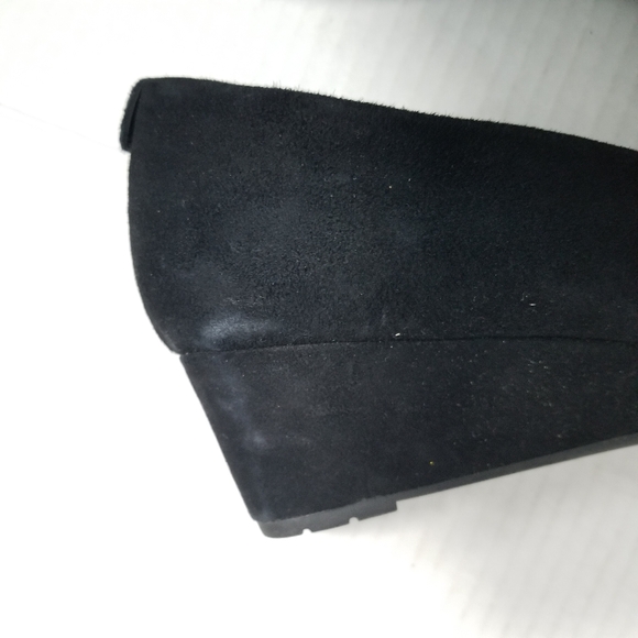 CLARKS ARTISAN WOMEN'S BLACK WEDGES SIZE 8.5 - Picture 14 of 15